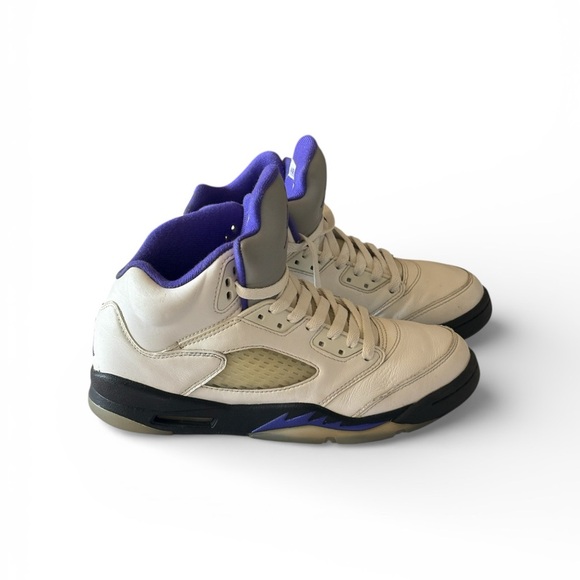 Air Jordan 5 Retro Concord white high top size 7 Y - Picture 2 of 13